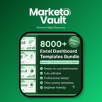 Excel KPI dashboard template with interactive charts and business metrics