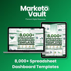 8000+ Excel Dashboard Templates Bundle for KPI, Finance and Business Reports